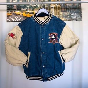 Vintage Mickey Mouse Varsity Jacket